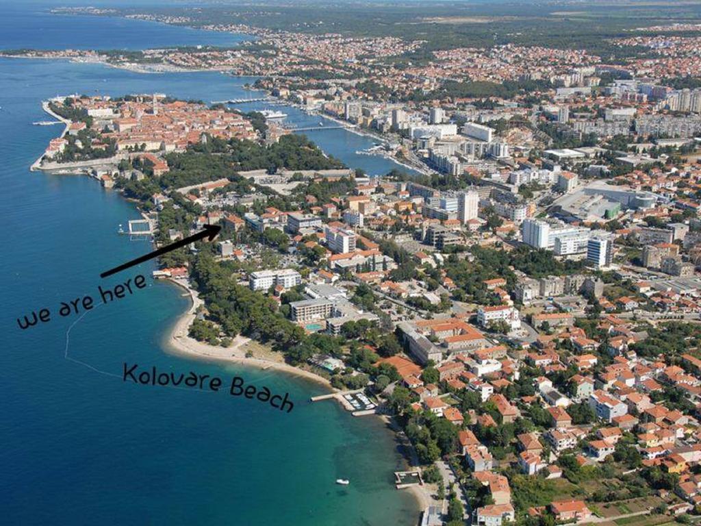 Apartments & Rooms Kolovare Beach 3, Zadar Exterior photo